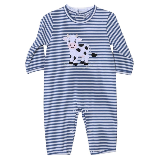 Three Sisters Moo Cow Applique Romper