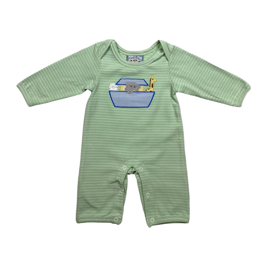 Three Sisters Noah's Ark Applique Romper