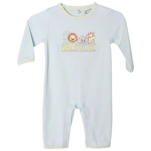Three Sisters Zoo Train Romper