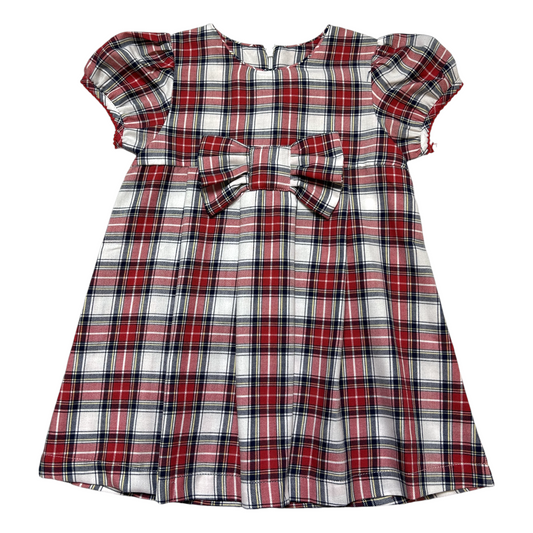 Sage & Lilly Plaid Bow Dress