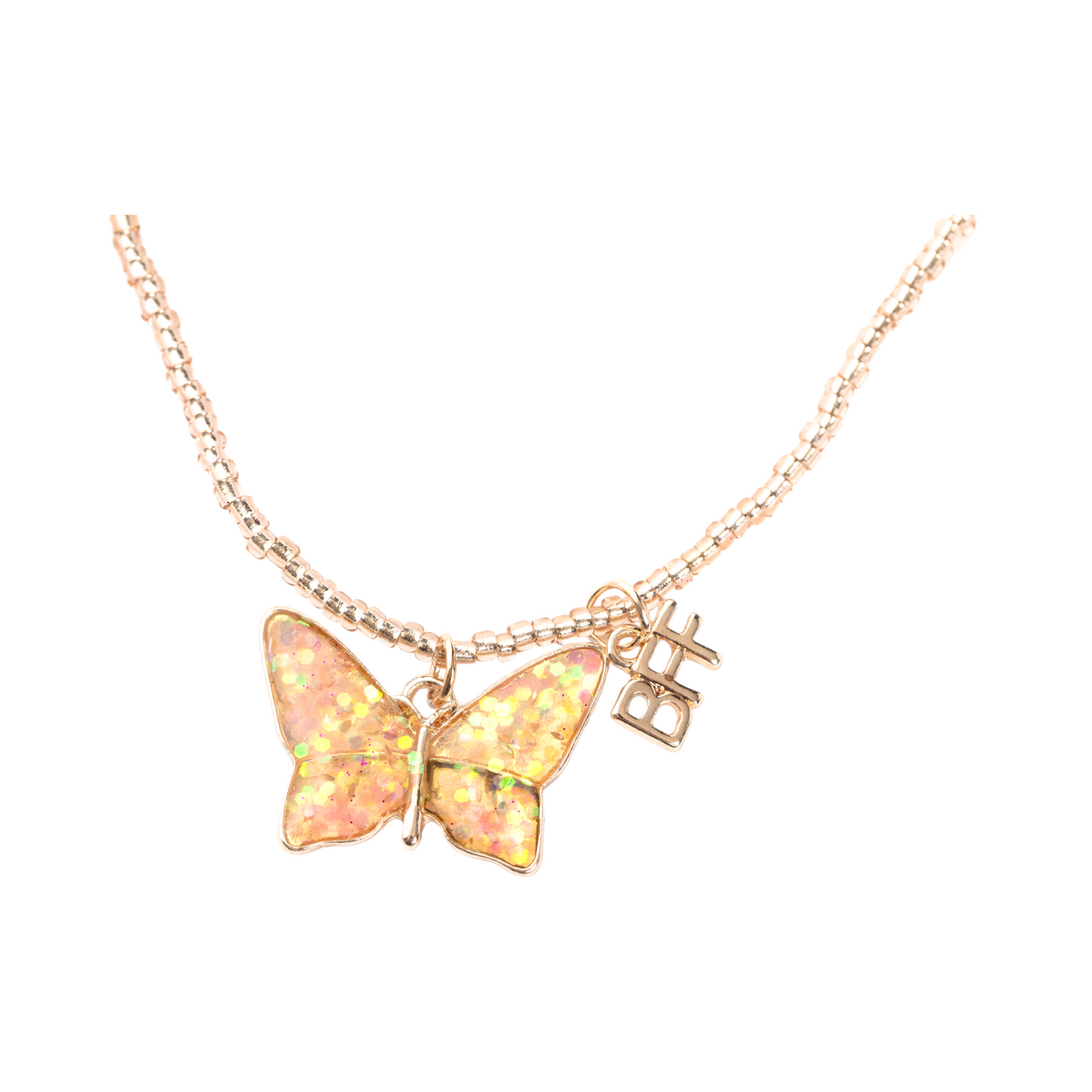 Great Pretenders BFF Butterfly Share & Tear Necklaces