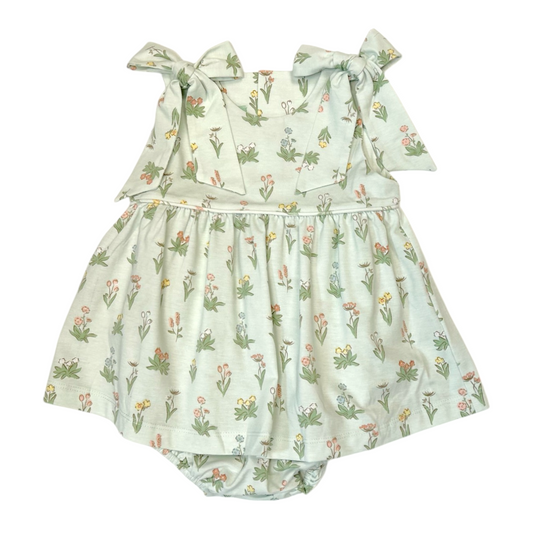 Sage & Lilly Vintage Floral Bow Bubble