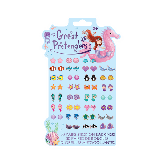 Great Pretenders Mermaid Sticker Earrings