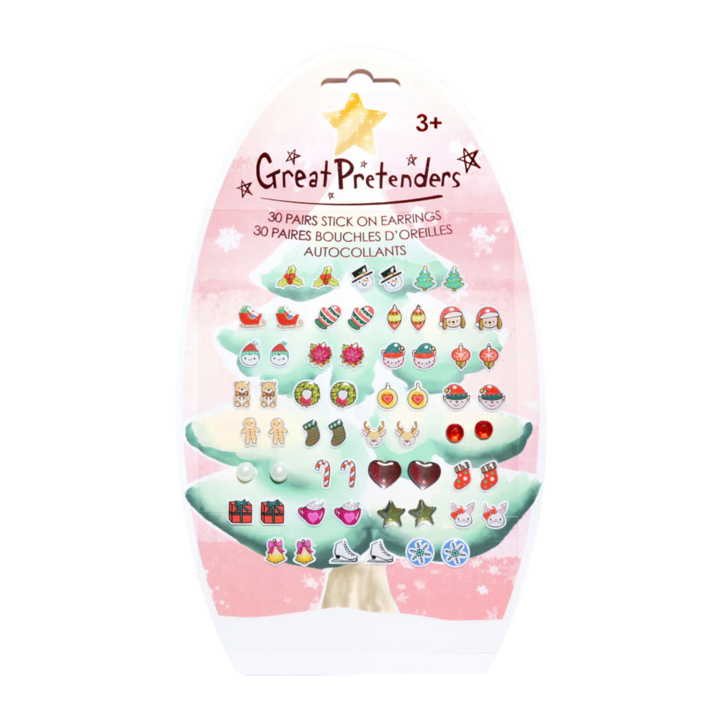 Great Pretenders Holiday Sticker Earrings