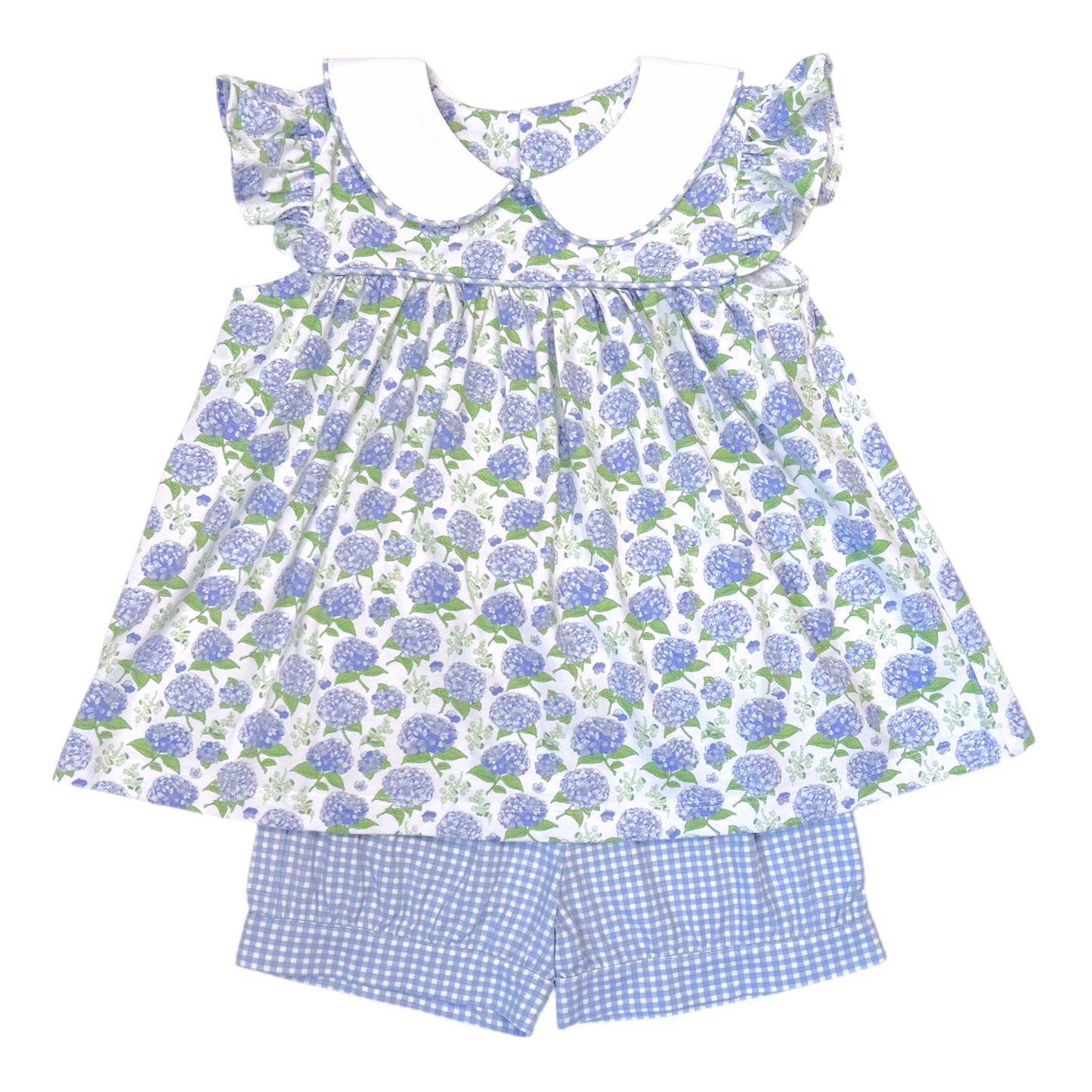 Sage & Lilly Hydrangea Angel Wing Short Set