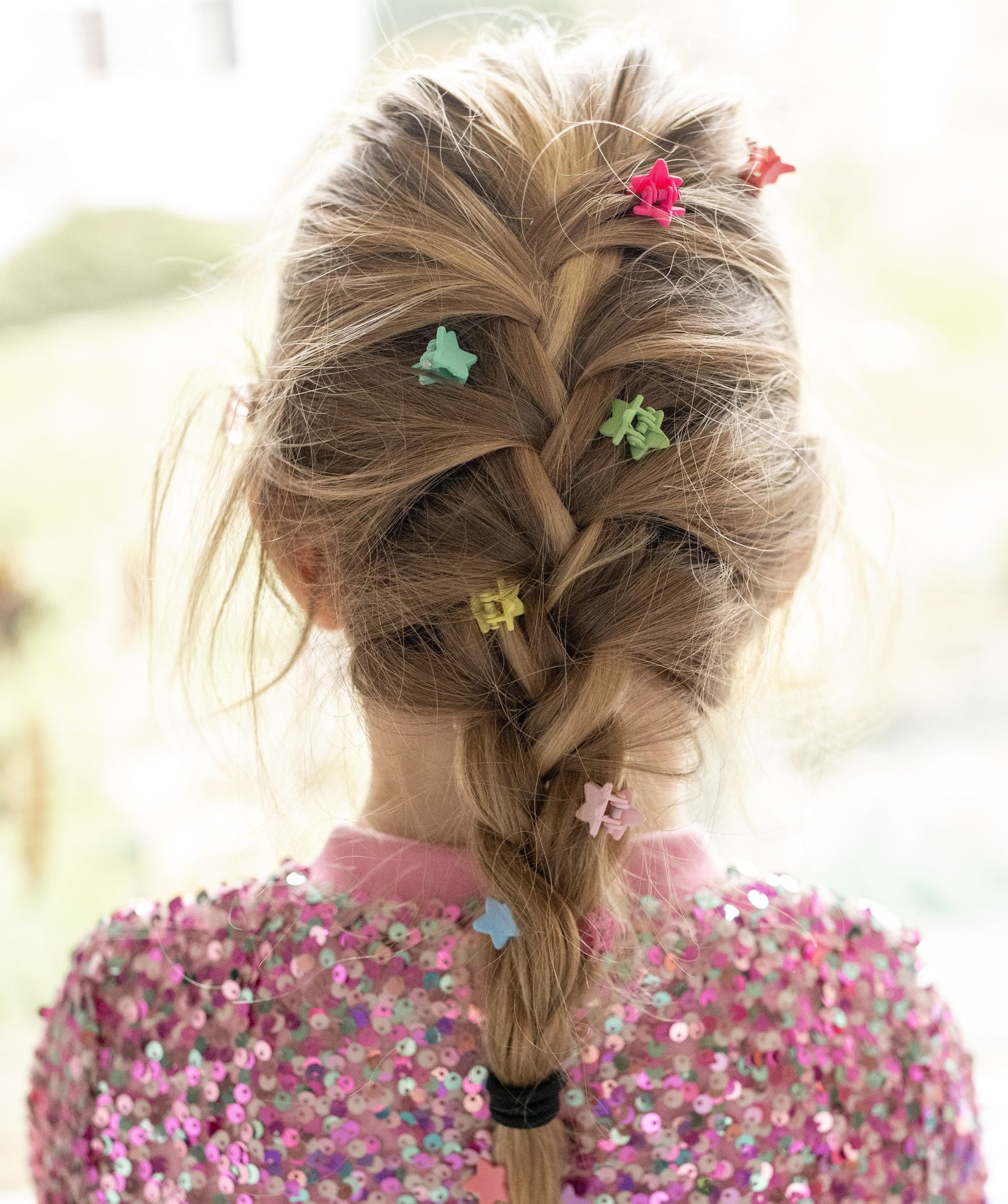 Great Pretenders Rainbow Star Mini Hairclips