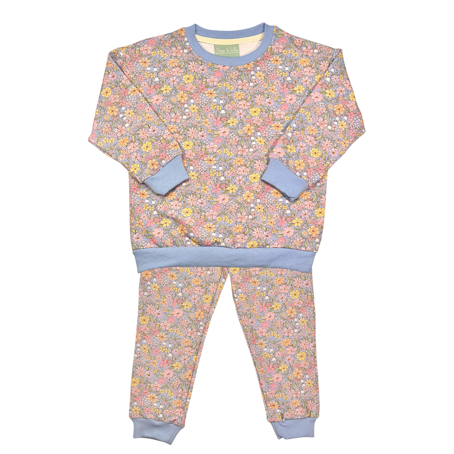 Sage & Lilly Floral Jogger Set