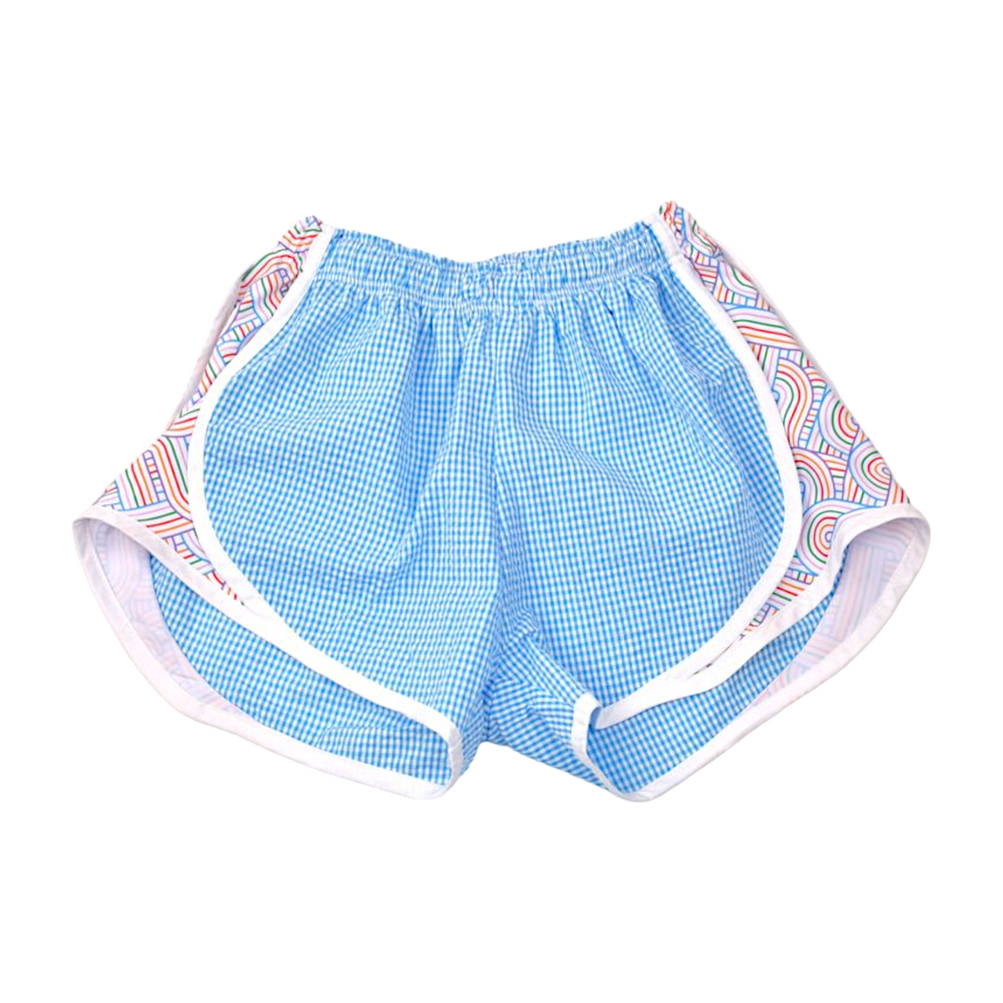 Funtasia Too Athletic Wear Swirls Track Shorts