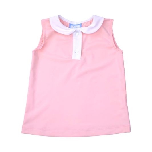 Funtasia Too Athletic Wear Sleeveless Polo Top