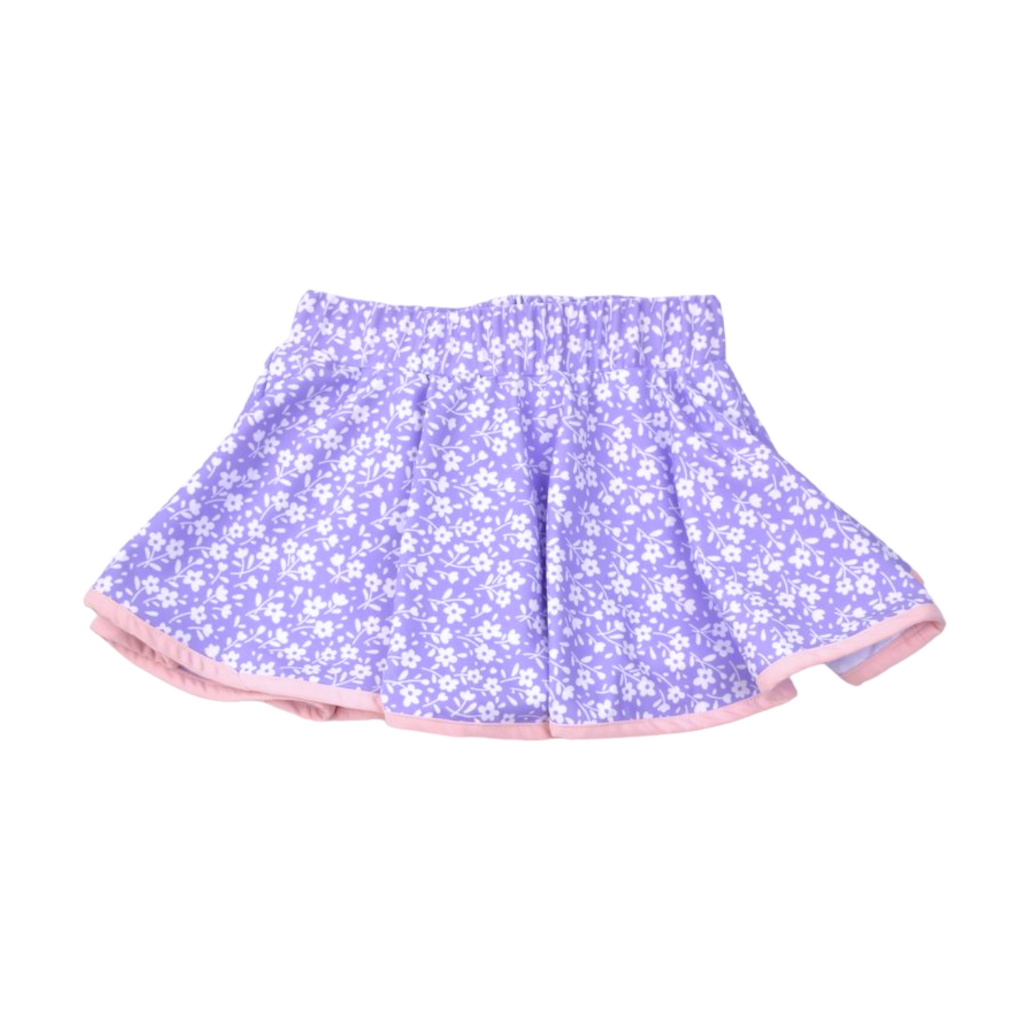 Funtasia Too Athletic Wear Floral Skort