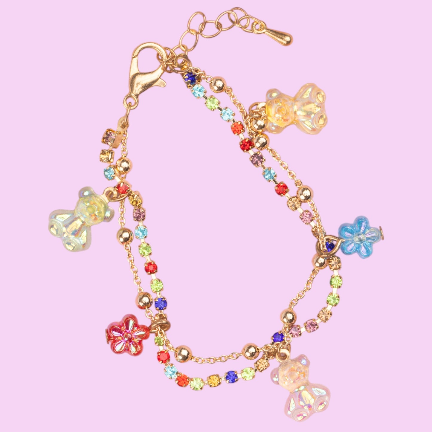 Great Pretenders Boutique Chic Gummy Glam Bracelet