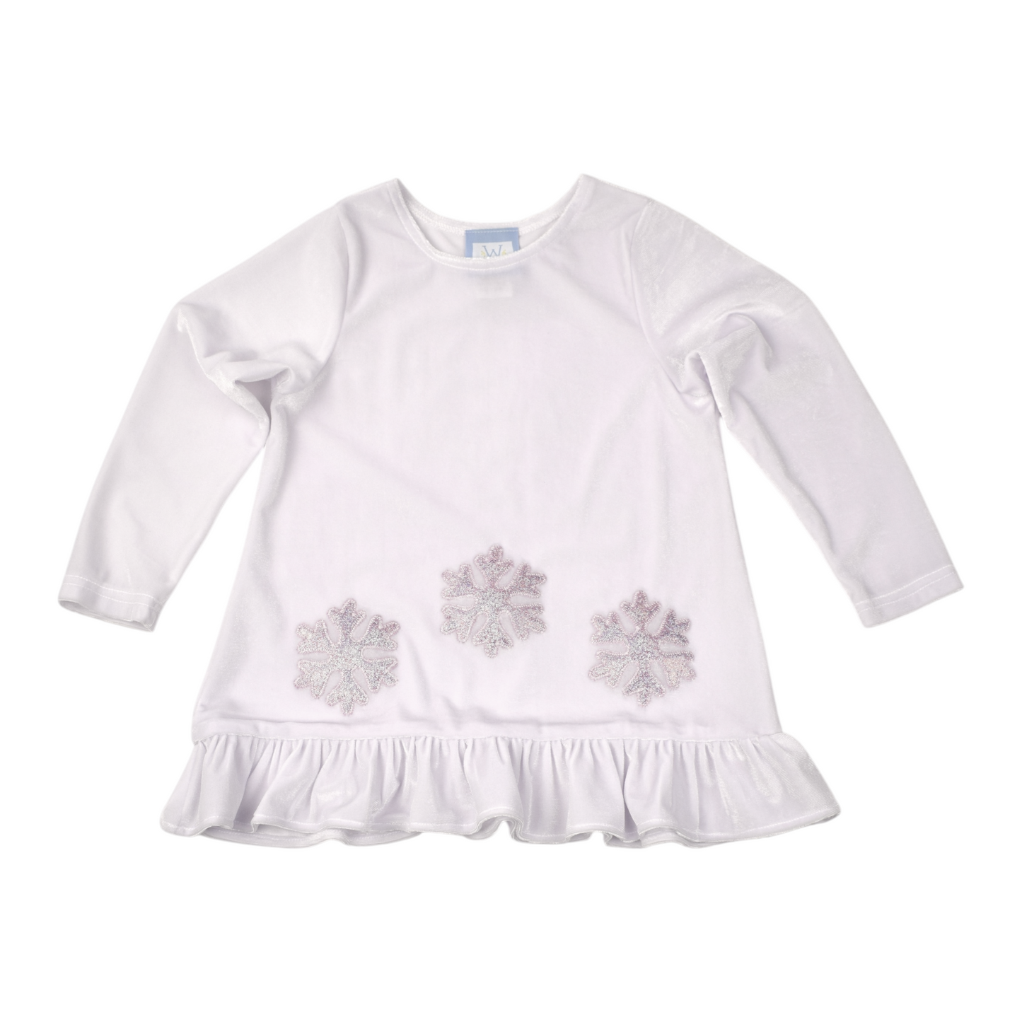 Funtasia Too Snowflakes Baby Doll Top
