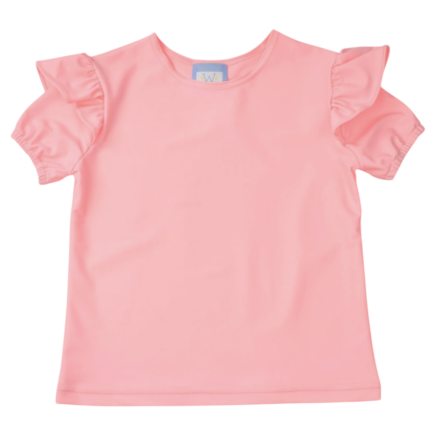 Funtasia Too Athletic Wear Ruffle Puff Sleeve Top