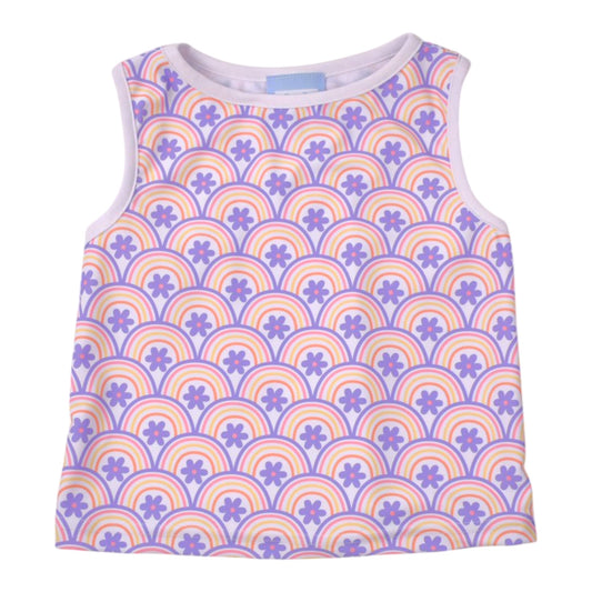 Funtasia Too Retro Rainbow Tank Top