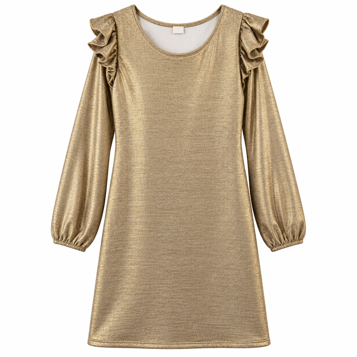 Area Code 407 Cheryl Aline Ruffle Dress