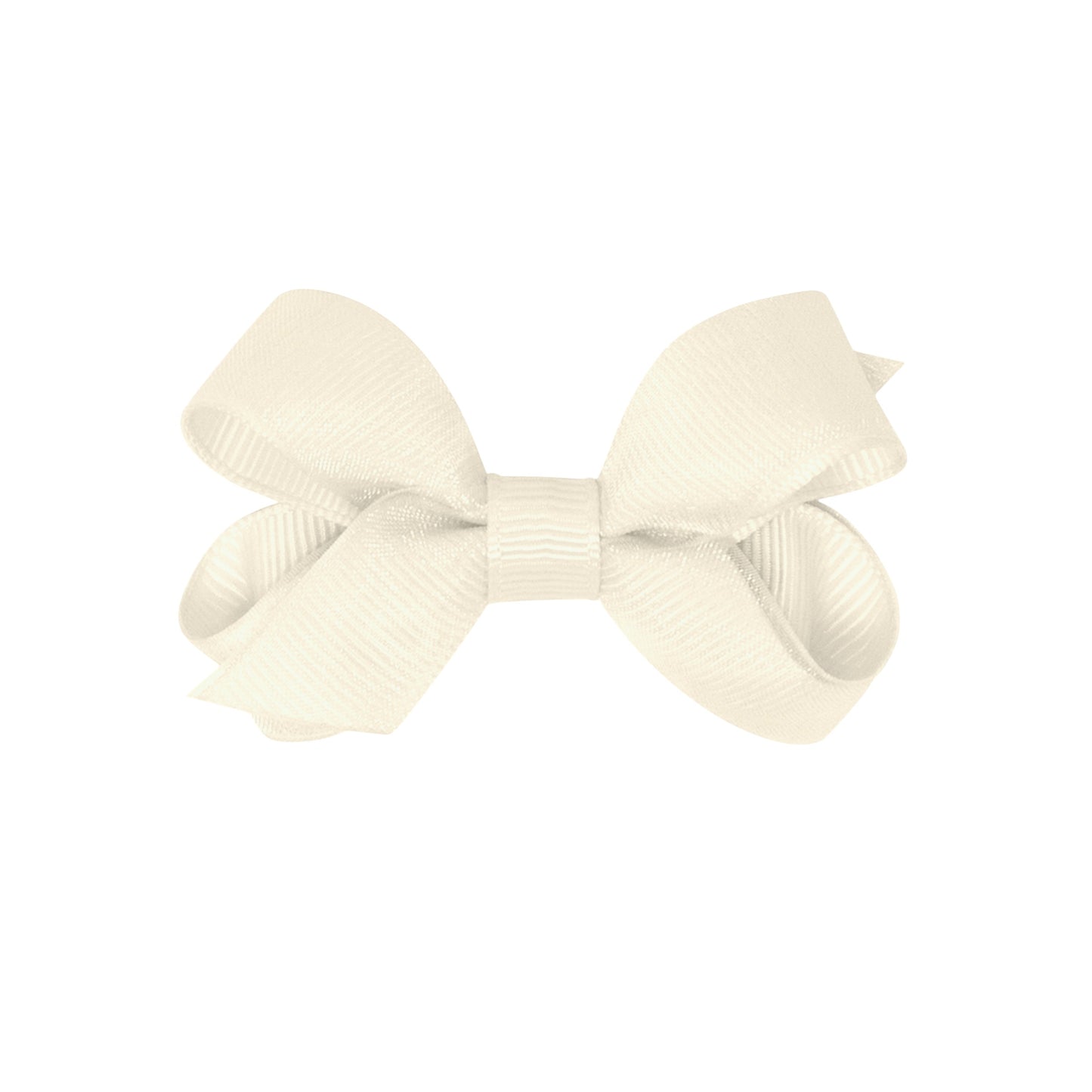 Wee Ones Tiny Organza and Grosgrain Overlay Hair Bow