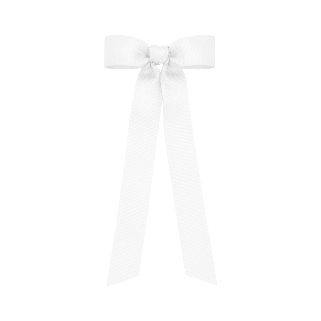 Wee Ones Mini Grosgrain Hair Bowtie with Knot Wrap and Streamer Tails