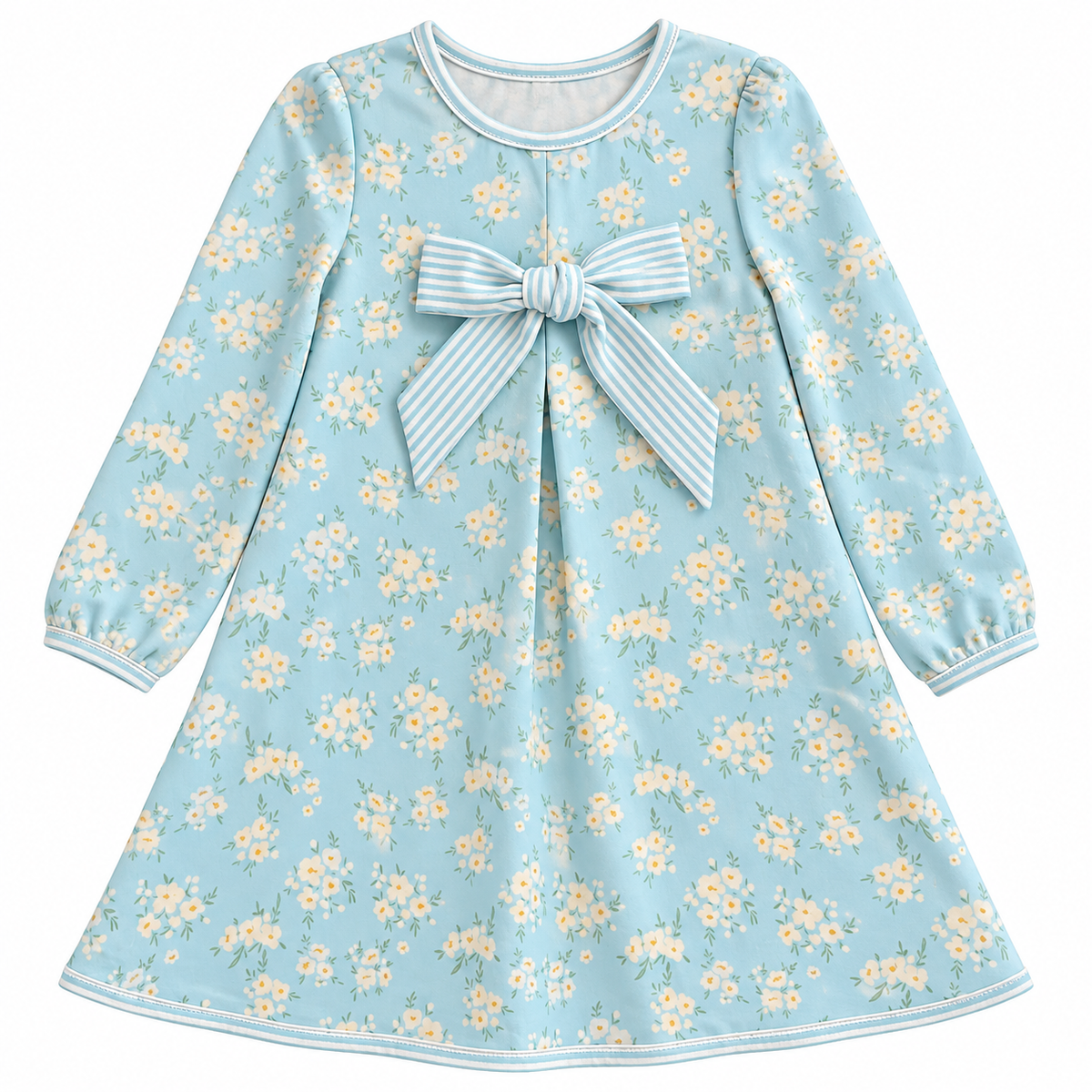 True Floral Bow Dress