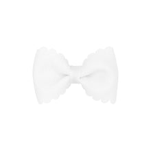 Load image into Gallery viewer, Wee Ones Tiny Grosgrain Bowtie with Scalloped Edge