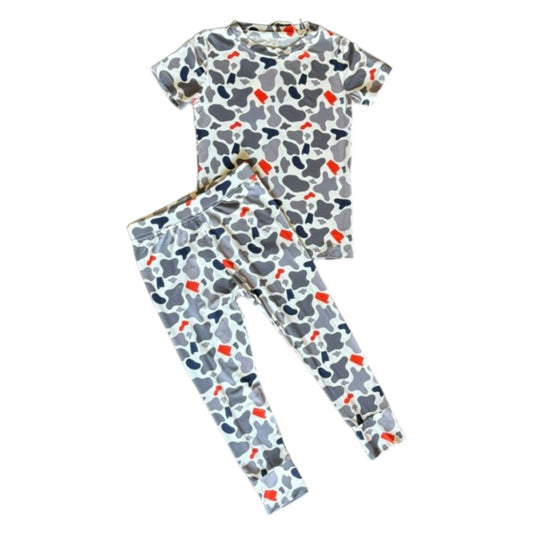 Twinkling Star Auburn Camo Lounge Set