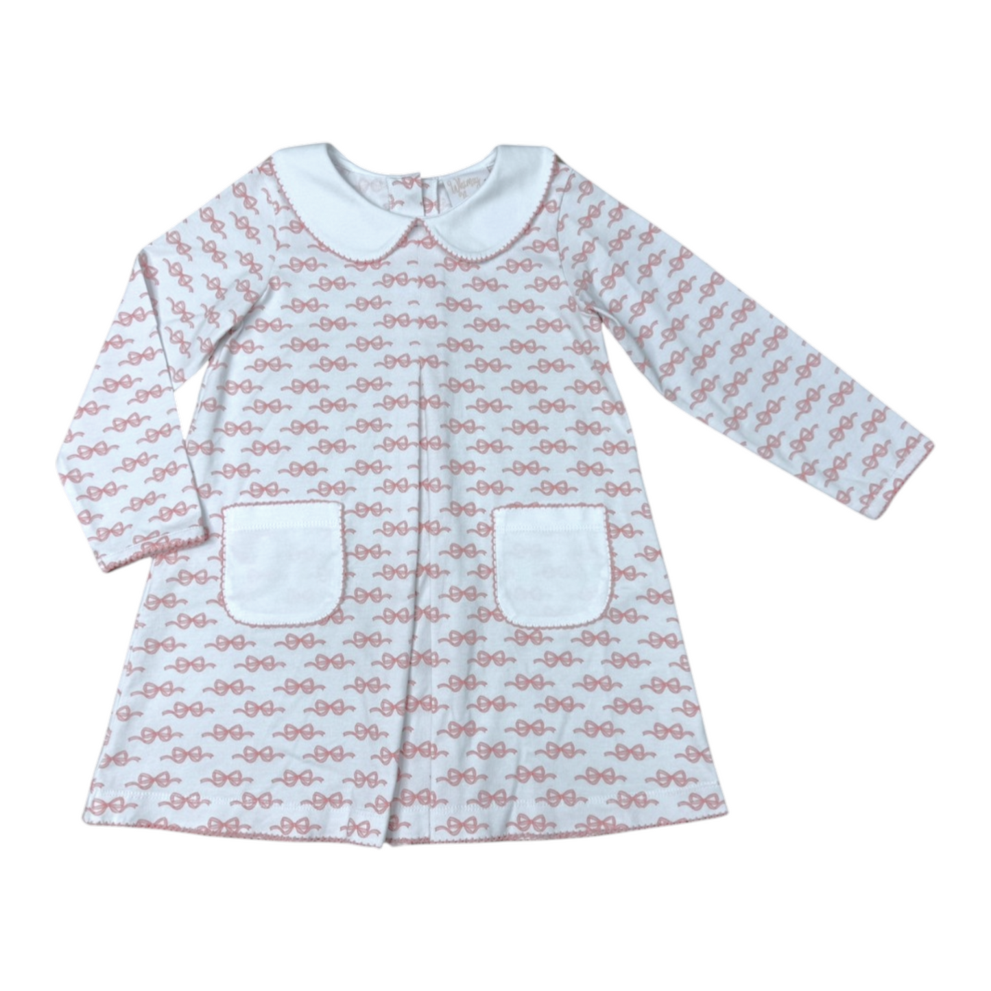 Whimsy Bay Bow Sweet Bow Maddie Pleated Dress