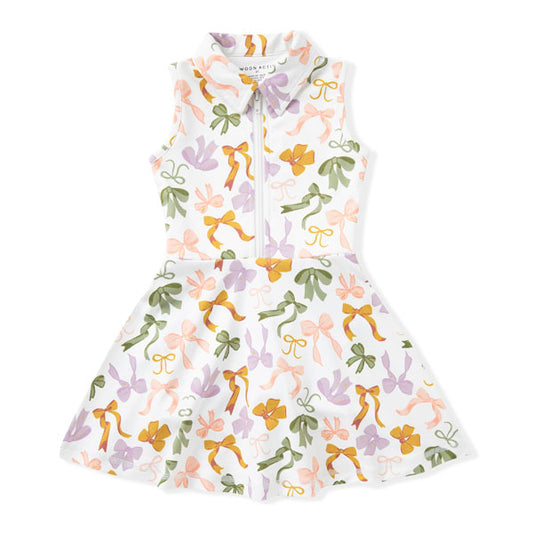 Swoon Baby Bow Collar Tennis Dress