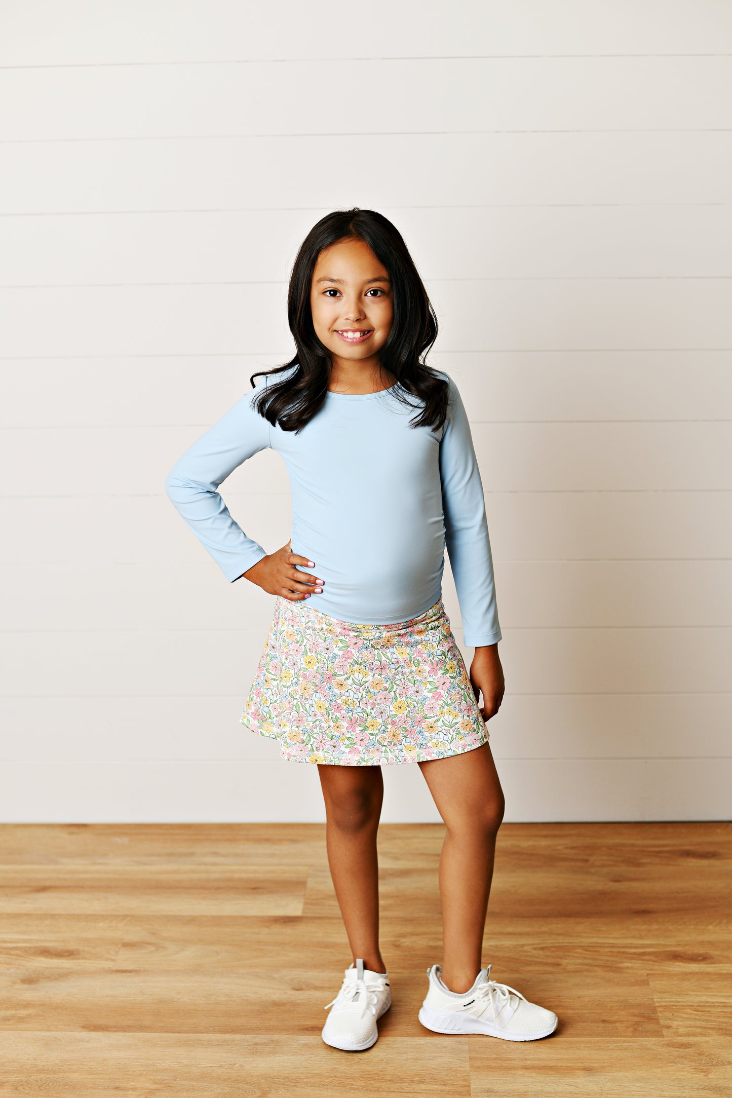 Swoon Kids Ruched Active Top