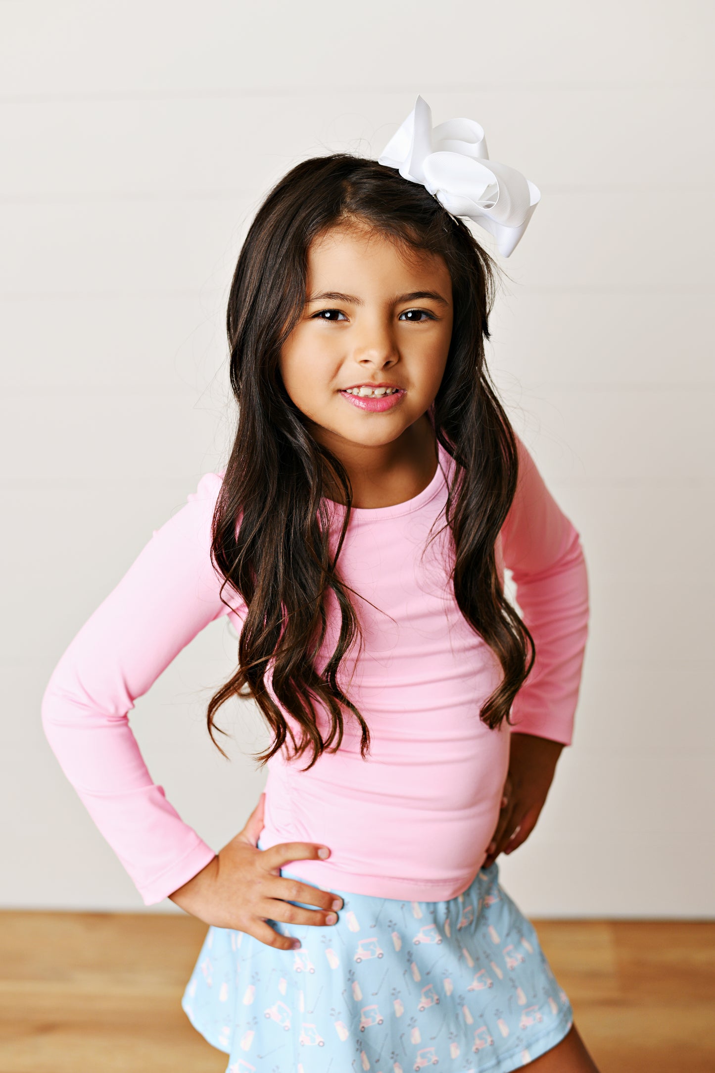 Swoon Kids Ruched Active Top
