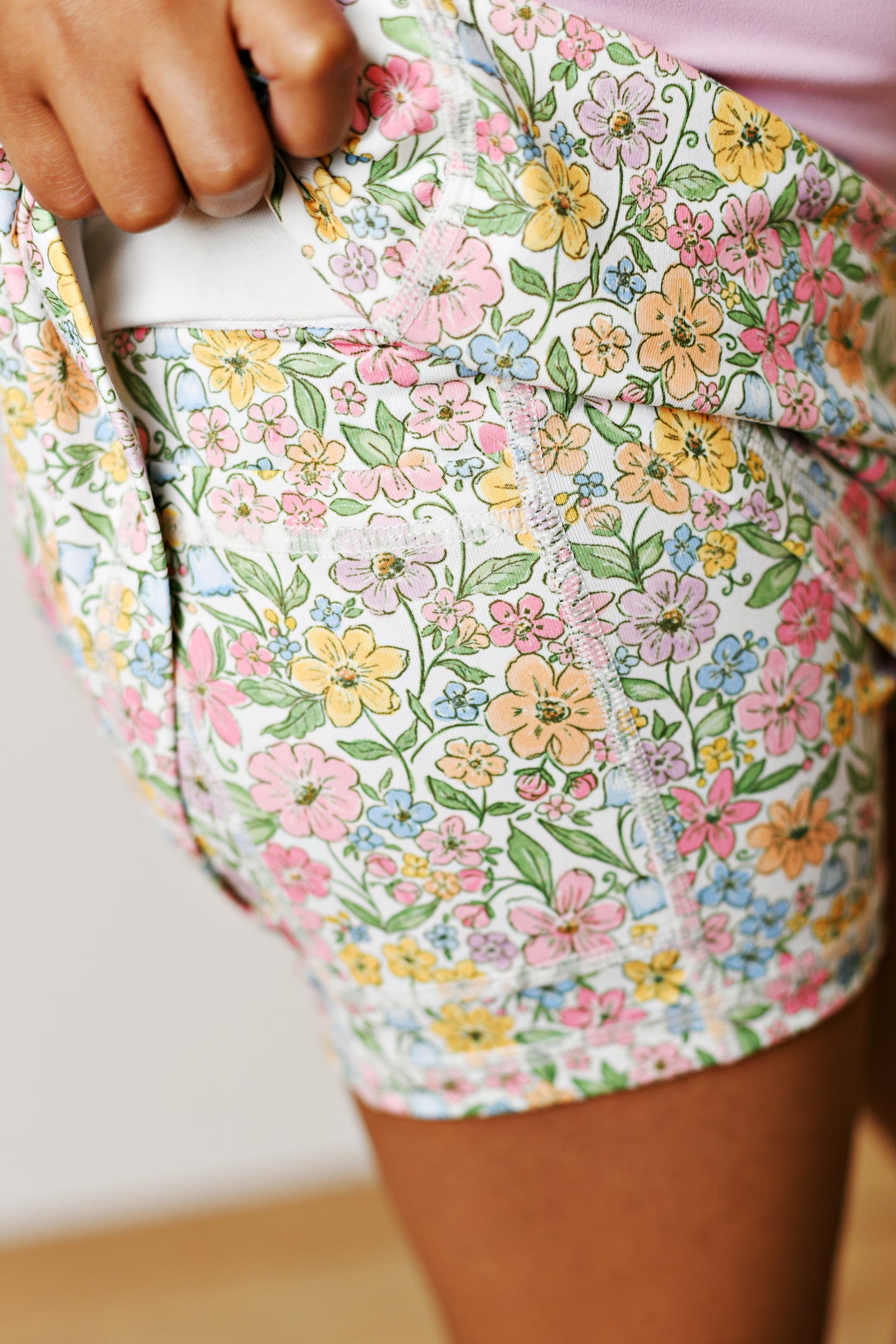 Swoon Active Boho Floral Tennis Skirt