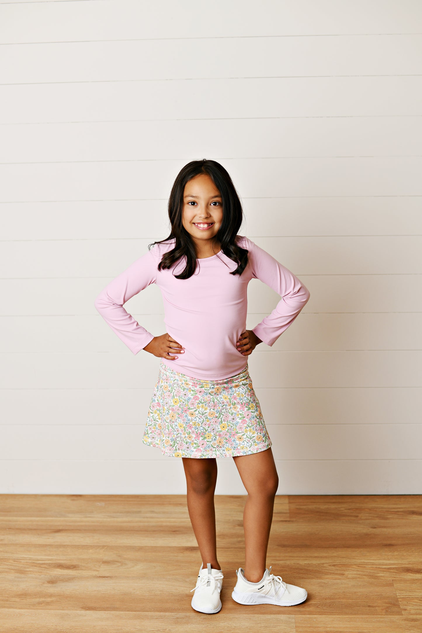 Swoon Active Boho Floral Tennis Skirt