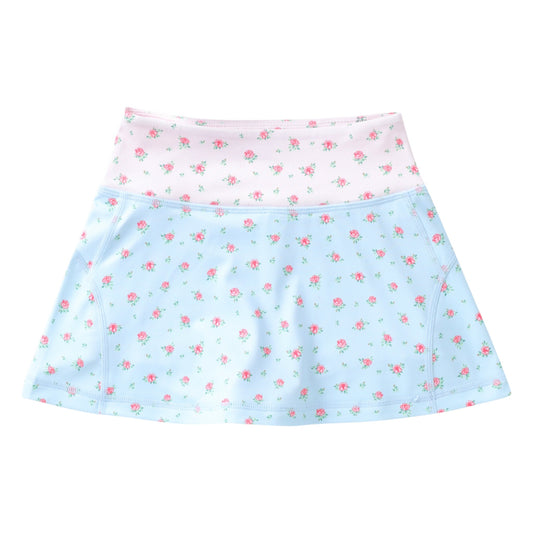 Swoon Active Fancy Floral Tennis Skirt