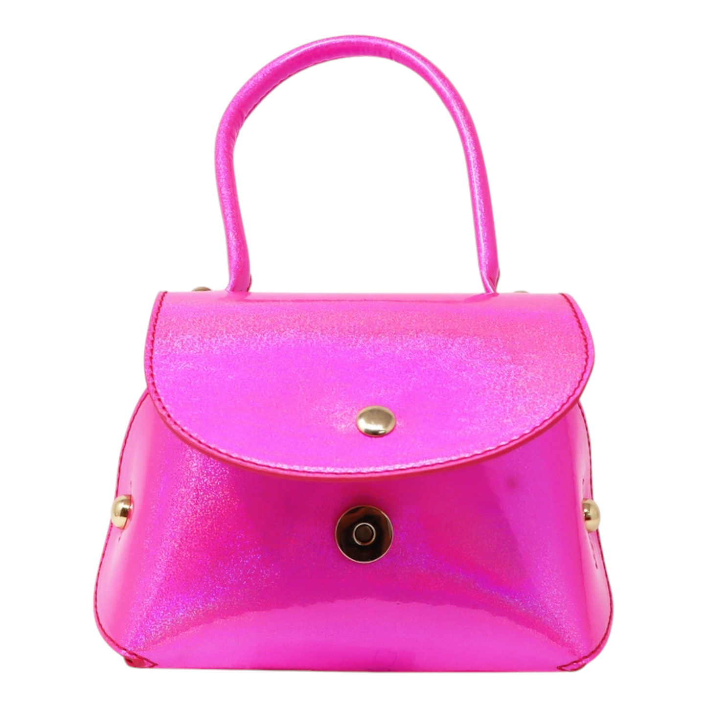 Pink Poppy Vibrant Vacation Press Lock Mini Bag