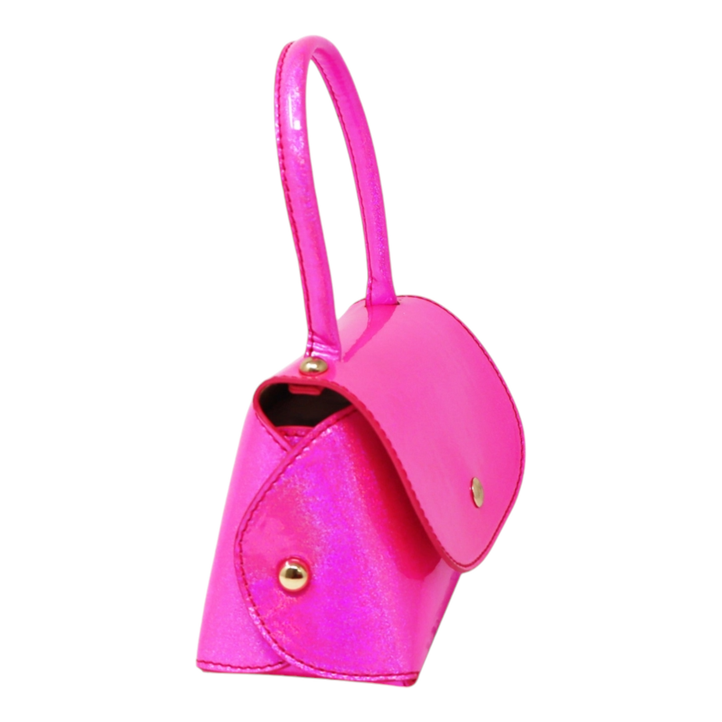 Pink Poppy Vibrant Vacation Press Lock Mini Bag