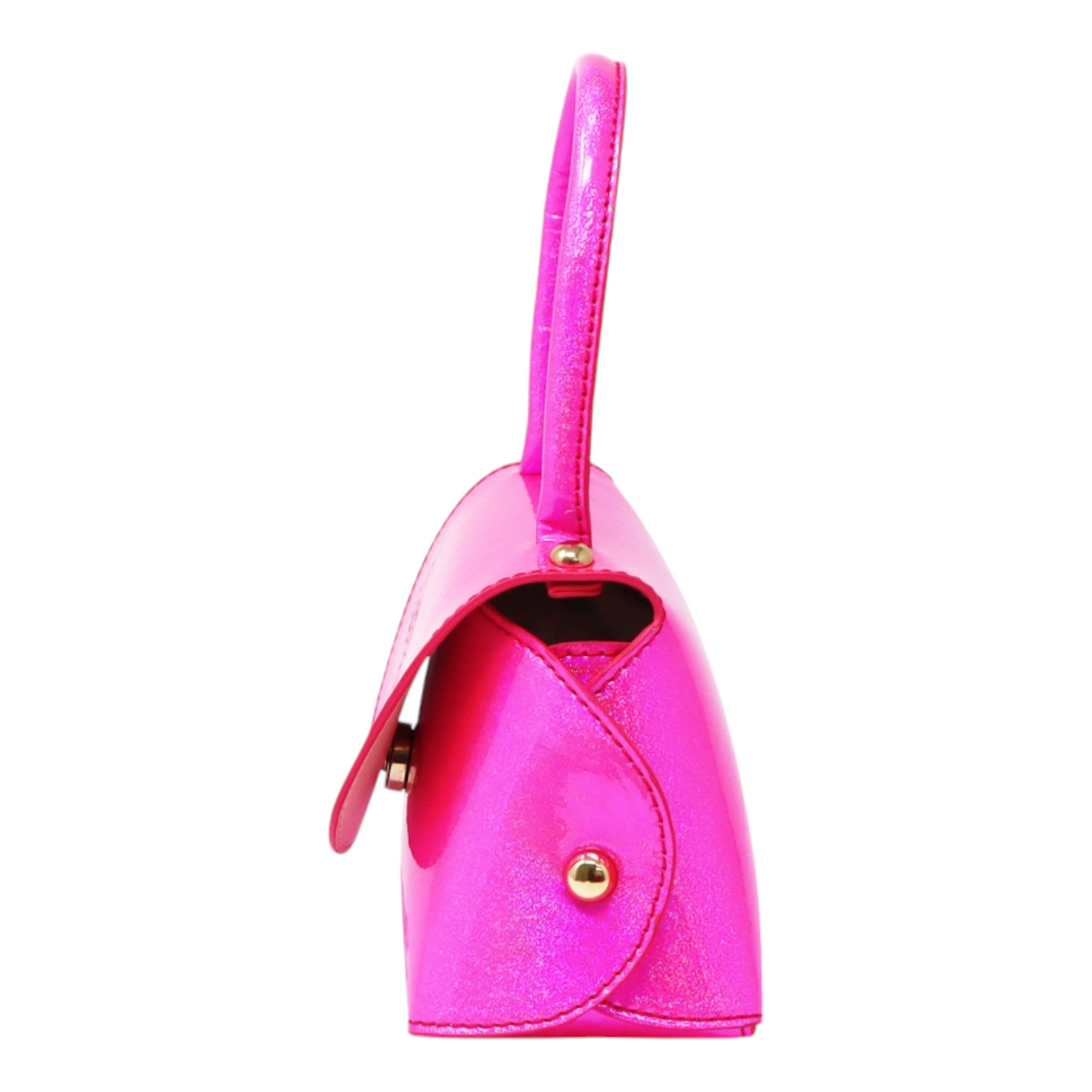 Pink Poppy Vibrant Vacation Press Lock Mini Bag