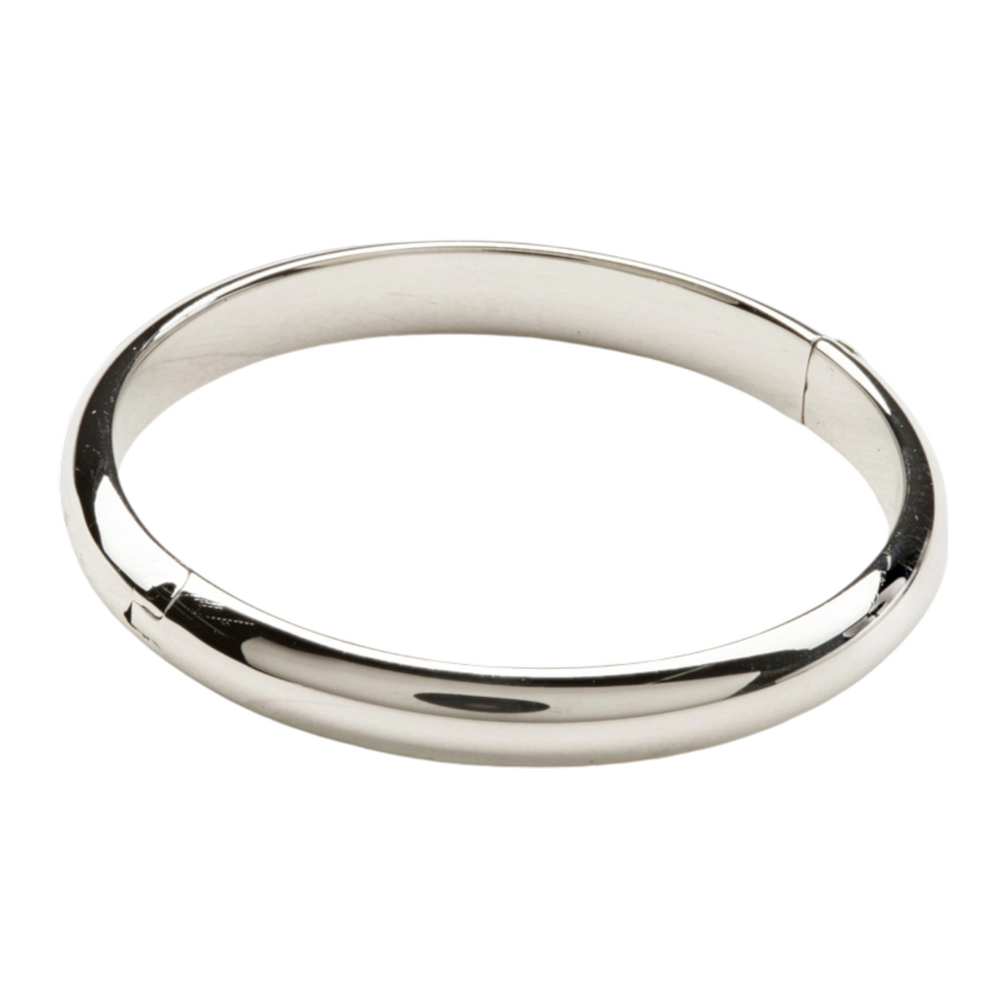 Cherished Moments Classic Silver Bangle Small Bracelet