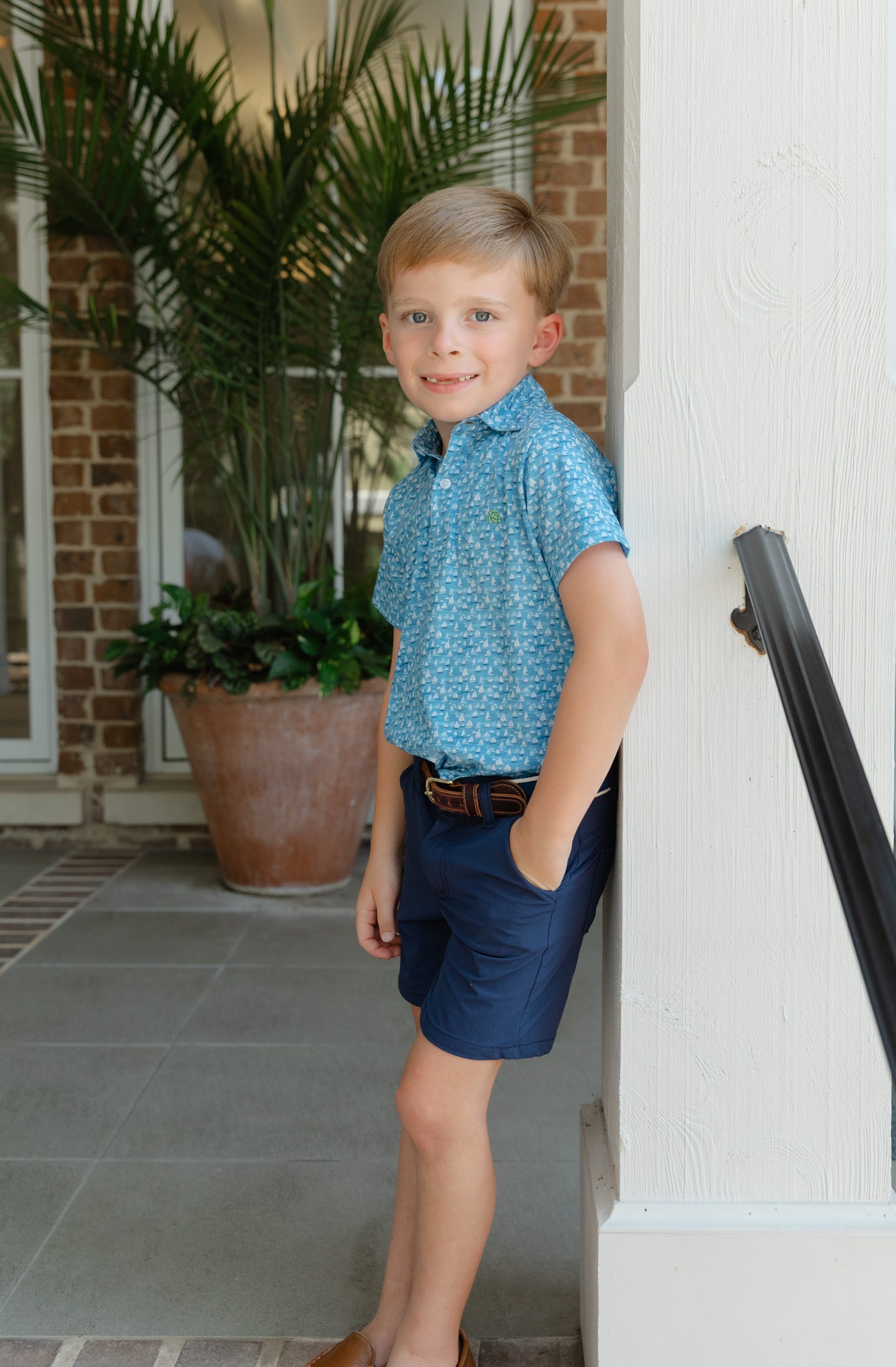 Bailey Boys Henry Sailboat Polo