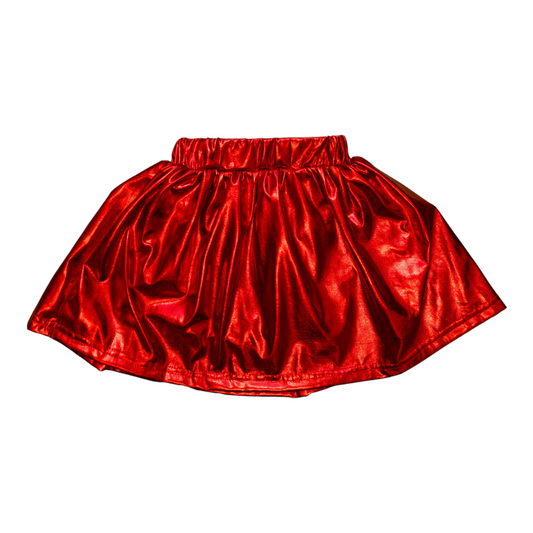 Belle Cher Metallic Skort