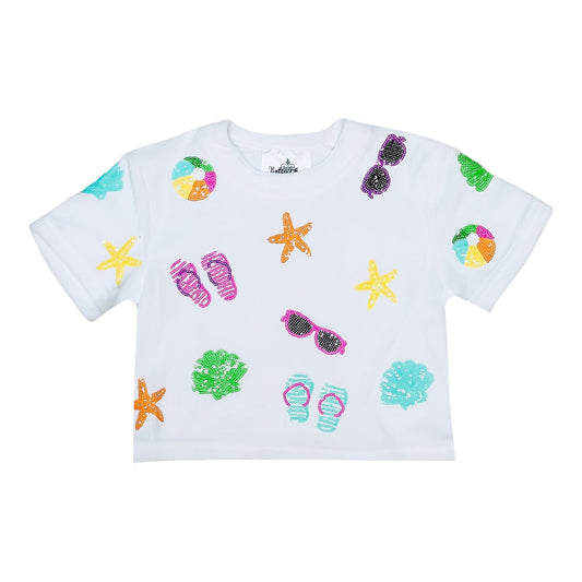 Belle Cher Beach Terry Cloth T-Shirt