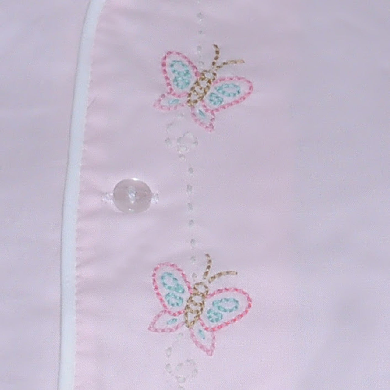 Remember Nguyen Blanche Girl Butterflies Diaper Set