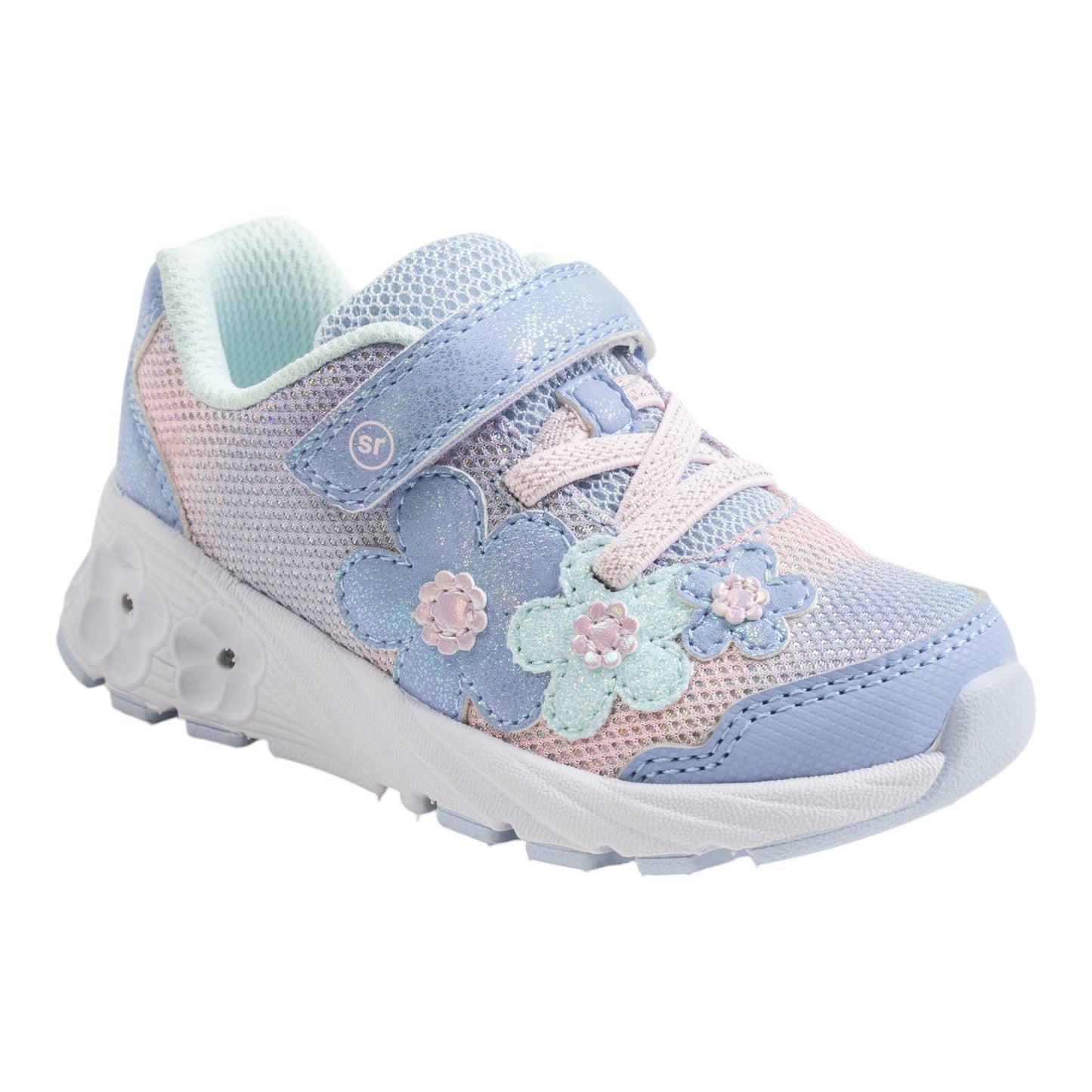 Stride Rite Lighted Glimmer 2.0 Sneaker- Little Kids