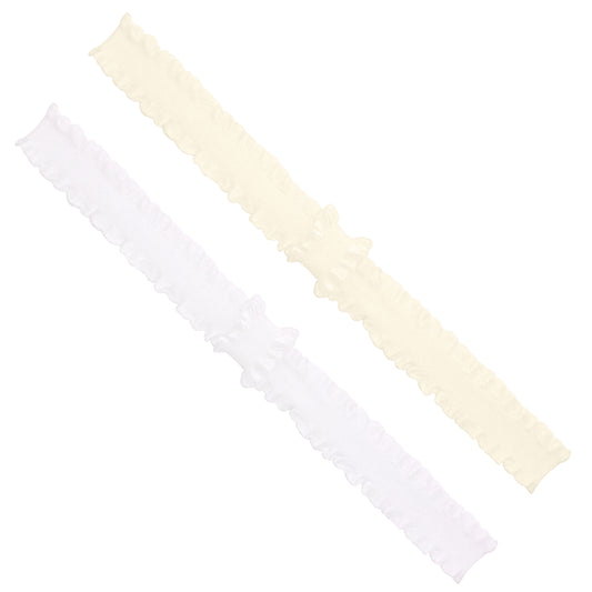 Wee Ones Add-A-Bow Stretch Ruffle Bands