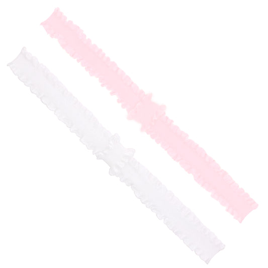 Wee Ones Add-A-Bow Stretch Ruffle Bands