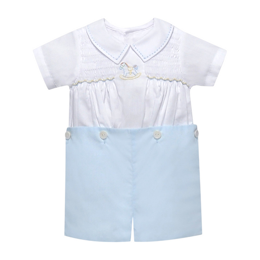 Baby Sen Emerson Rocking Horse Button On Suit