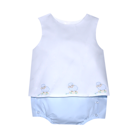 Remember Nguyen Bailey Little Lamb Diaper Set