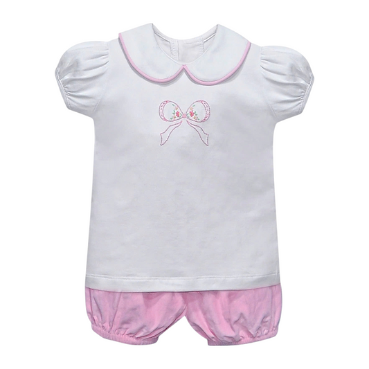 Baby Sen Bow Bloomer Set