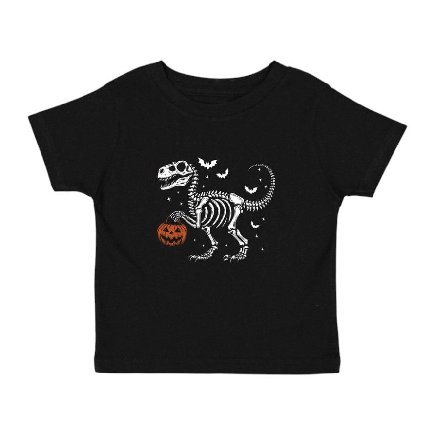 Sweet Wink Dinosaur Skeleton Halloween T-Shirt