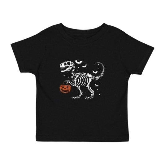 Sweet Wink Dinosaur Skeleton Halloween T-Shirt