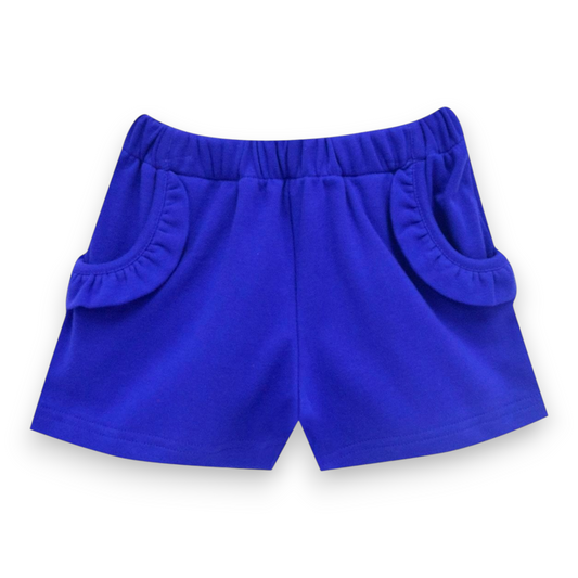 Vive La Fete Knit Short With Ruffle Pockets