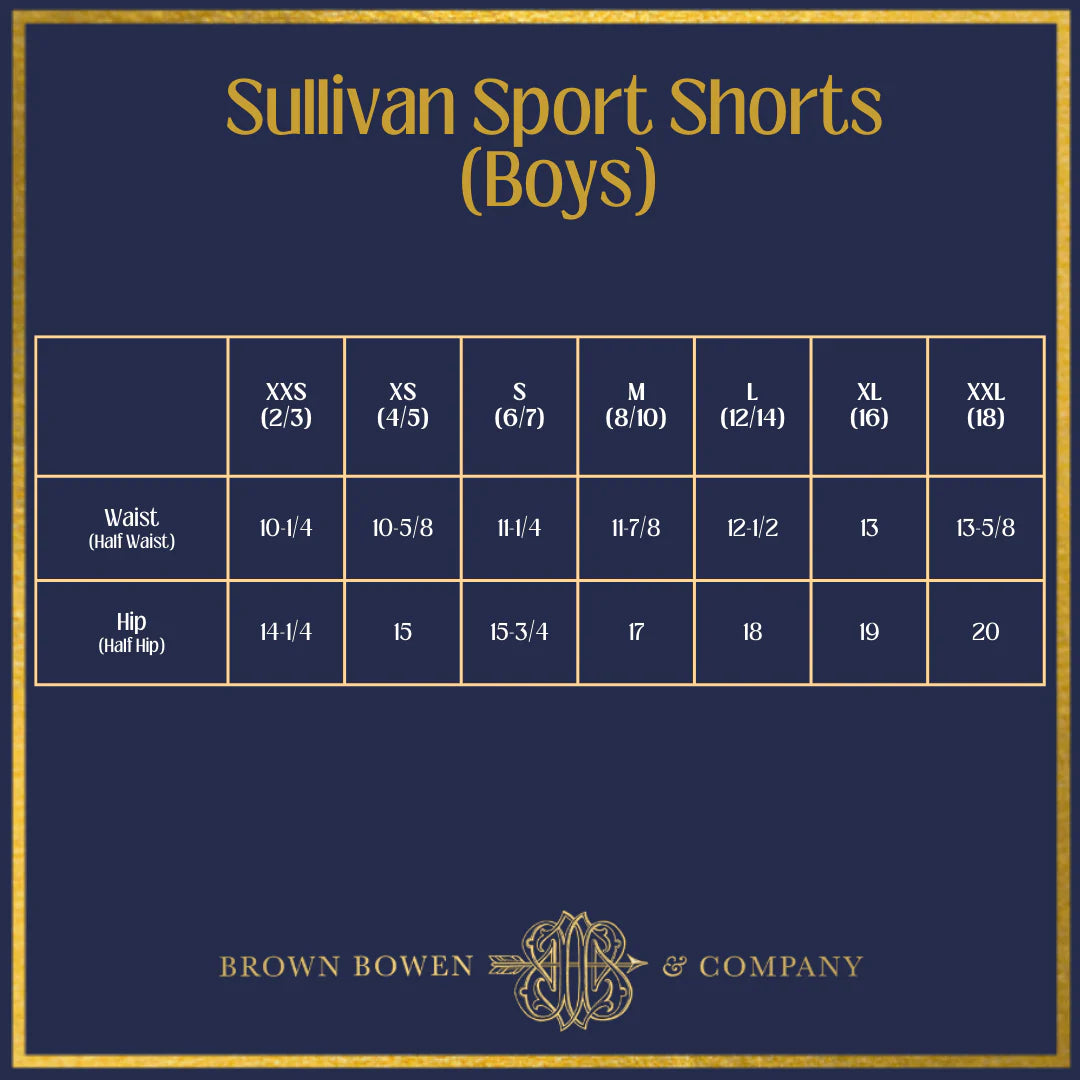 Brown Bowen Sullivan Sport Short