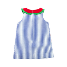 Load image into Gallery viewer, Florence Eiseman Watermelon Seersucker Dress With Pockets
